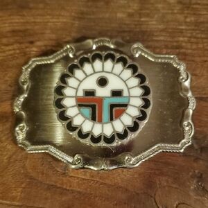 1978 Aztec Style Belt Buckle